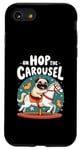 iPhone SE (2020) / 7 / 8 Pug Owner Pug Love On Hop The Carousel for Pug Lover Case