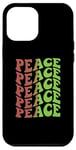 iPhone 14 Plus Repeated Word Christmas, Peace Case