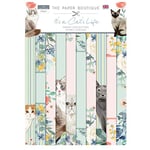 The Paper Boutique The Pap e r Boutique It's a Cat's Life-Insert Collection, Soft Greens, A4