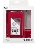 pure pack essential kit housse stylet range jeux nintendo 3ds neuf ecran rouge