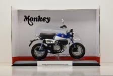 HONDA MONKEY 125 BLUE AOSHIMA 1/12 NEUVE EN BOITE MONTÉE USINE