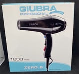 Sèche-cheveux Puissant zero 8 1800W Giubra Noir 2 Becs Professionnel 19