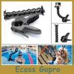 CNYO® Accessoires Go pro Mâchoires Montage Réglable Flex support de Fixation Flexible Trépieds pour GoPro Hero 4/3 +/3/2/SJ4000/SJ5000