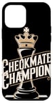 Coque pour iPhone 12 mini Champion Échec Et Mat Passionnés de Jeu