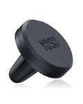 YOSH Support Telephone Voiture Magnetique, [Magnétisme Puissant] Porte Téléphone Voiture Aimanté pour iPhone 16 15 14 Pro Max Plus, Samsung Huawei Xiaomi & Android Smartphone [avec Plaque de métal]