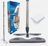 STATIC CLEANING MOP SWEEPER WET OR DRY WIPES LAMINATE WOOD TILE FLOOR CLEANER