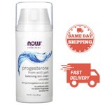 Now Foods Wild Yam Natural Progesterone Calming Unscented Skin Cream 3oz (85g)