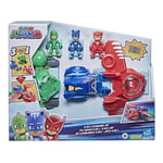 PJ Masks 3 In 1 Combiner Jet Playset With Vehicles And Action Figures Toy F2119