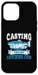 Coque pour iPhone 12 Pro Max Casting Dreams Attraper des poissons