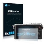 6x Film Protection Ecran pour Panasonic Lumix DMC-GM1 Film Protecteur Clair