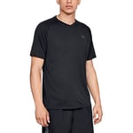 Under Armour Men's Tech 2.0 V-Neck Short Sleeve T-Shirt, Black (001)/Graphite, 3X-Large