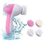 Face Facial Cleansing Brush Spa Skin Care Massage Exfoliator Deep Clean 5 in 1