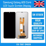 Samsung Galaxy A03 Core SM-A032 LCD Touch Screen Display Digitizer Replacement