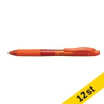 Kulspetspenna | Pentel Energel BL107 | orange | 12st