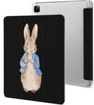 Étui Pour Ipad Pro 2021 Peter Rabbit 12,9 Pouces, Type Ordinateur Portable, Support À Trois Volets Avec Porte-Stylo, Réveil/Veille Automatique