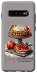 Coque pour Galaxy S10+ Harvest Beauty is in the Pie of the Beholder Cute Fall Humour