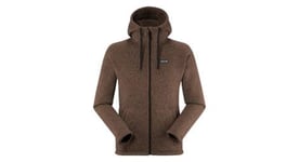 Polaire lafuma cali hoodie homme marron