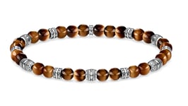 Thomas Sabo lucky charm tiger‘s eye armband A1923-826-2-L17