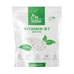 RAW POWDERS Biotin Vitamin B7 10mg Supplement 90 Capsules Stress Relief