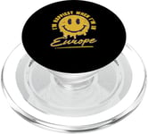 Europe Amant Espagne Italie Allemagne Voyage Vacances Européen PopSockets PopGrip pour MagSafe