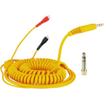 Zomo HD 25 Spiral Cord Yellow DeLuxe câble spiralé pour Sennheiser HD 25