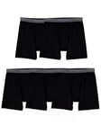 Fruit of the Loom Men's Micro Stretch Boxer Briefs, Designed to Move with You, Lightweight & Moisture Wicking, 5 Pack-Black, XL