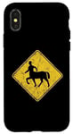 Coque pour iPhone X/XS Panneau de signalisation mythologie grecque Sagittaire Centaure Crossing USA