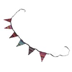 Camp Triangle Flag Outdoor Hanging Pennant 6 Flags Colorful For Camping Ten BG