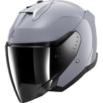 SHARK, Casque Moto Jet SKWAL i3 Jet Dark Shadow Gun Silver S05, L