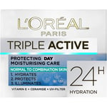 L'Oréal Triple-Active Protecting Daycream 24h Normal-Combination skin