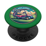 Golf Caddy Crew Poussette de vacances et chariot de golf PopSockets PopGrip Interchangeable