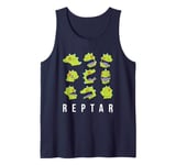 Rugrats Iconic Heads Reptar Face Emotions Big Chest Logo Tank Top