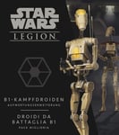 Atomic Mass Games, Star Wars : Legion - B1 Droïdes de Combat Revalorisation Extension Tabletop 2 Joueurs à partir de 14 Ans + 120-180 Minutes en Allemand