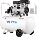 Compresseur Air Sans Huile - VEVOR - 750W - 50L - 8 bar - 170 L/min