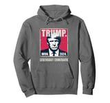 Vintage TRUMP LEGENDARY COMEBACK Epic We Won The Greatest Pullover Hoodie