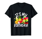 Kids Hey Bear Its My Birthday Toddler Kids Birthday Boy Girl T-Shirt