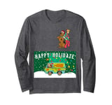 Christmas Scooby Doo Shaggy Mystery Machine Happy Holidaze Long Sleeve T-Shirt