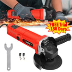 4500W Angle Grinder Cutting Grinding Polishing with 115mm Disc Side Handle Cut