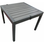 Table de jardin extensible en aluminium avec plateau composite Byron