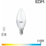 Ampoule led E14 7W Bougie équivalent à 48W - Blanc du Jour 6400K