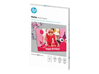 Hp - Matt - 8,8 Mil - 100 X 150 Mm - 180 G/M² - 25 Ark Fotopapper - För Deskjet Ink Advantage 1275  Officejet 38Xx, 46Xx, 52Xx, 57Xx, 68Xx, 69Xx, 80Xx, 8702, 9012