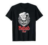 Kebab Chef Skull Grill BBQ Cook Restaurant Food Gastronomy T-Shirt