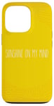 Coque pour iPhone 13 Pro Rae inspiré Dunn Hey Sunshine on my mind Summer Vacation