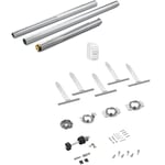 Somfy 1245873 - MS 2600 | Kit de Motorisation filaire pour volet roulant avec coffre traditionnel, rénovation, tunnel ou bloc-baie | 20 Nm, Aluminium