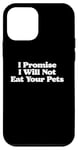 Coque pour iPhone 12 mini Not A Pet Eater