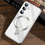 Case for Samsung Galaxy S24 with Integrated Camera Protection Clear Phone Case