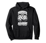 Gorilla Gym Funny Primate Academy Strength & Conditioning Pullover Hoodie