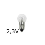 Hätälamppu krypton E10 G15x29 1350mA 3,1W 2,3V