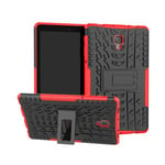 Samsung Galaxy Tab A 10.5 (2018) T590    Heavy Duty Case    Red