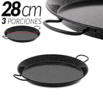 Paella Pan Valencian Paella Enamel 26 CM Easy Cleaning Long Lasting Spain